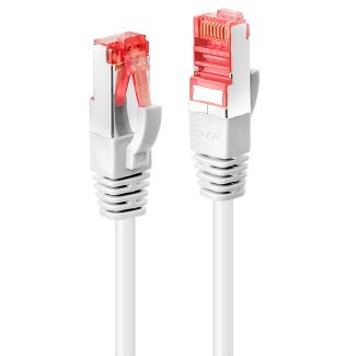 Lindy Rj45/Rj45 Cat6 0.3m cavo di rete Bianco 0,3 m S/FTP (S-STP)