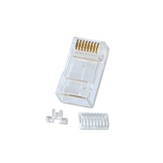 Lindy Unshielded RJ-45 Male Connector, 8 Pin CAT6, Pack of 10