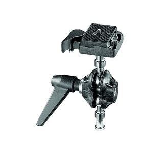 Manfrotto 155RC Tilt-Top Head with Quick Plate treppiede Nero