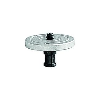 Manfrotto 208 3/8 Platform Adaptor treppiede Argento