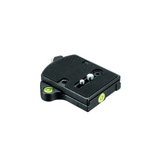 Manfrotto 394 Quick Adaptor "Low Profile" treppiede Nero