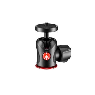 Manfrotto 492 Centre Ball Head testa per treppiede Nero, Rosso 1/4" Palla