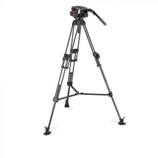 Manfrotto 509 tripod Action camera 3 leg(s) Black