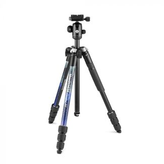 Manfrotto Element MII Aluminium tripod Digital/film cameras 3 leg(s) Black, Blue