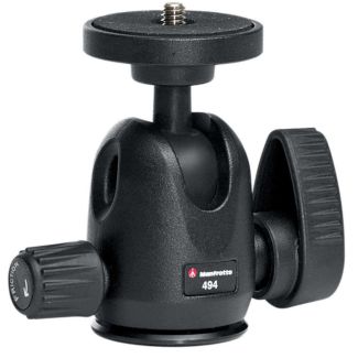 Manfrotto MH494-BH tripod head Black Aluminium 1/4" Ball