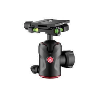 Manfrotto MH496-Q6 tripod head Black Aluminium 1/4" Ball