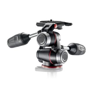 Manfrotto MHXPRO-3W testa per treppiede Nero Alluminio 3/8"