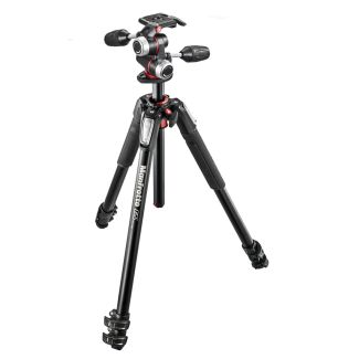 Manfrotto MK055XPRO3-3W tripod Digital/film cameras 3 leg(s) Black