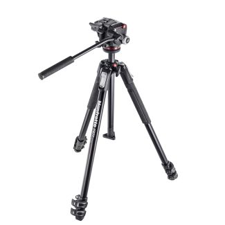 Manfrotto MK190X3-2W treppiede Fotocamere digitali/film 3 gamba/gambe Nero