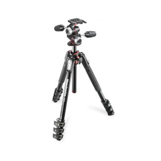 Manfrotto MK190XPRO4-3W treppiede Fotocamere digitali/film 3 gamba/gambe Nero