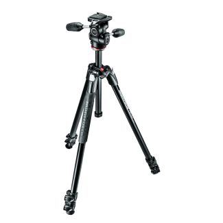 Manfrotto MK290XTA3-3W treppiede Fotocamere digitali/film 3 gamba/gambe Nero