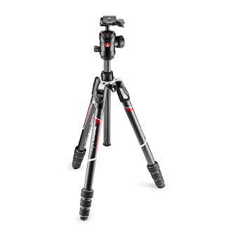 Manfrotto MKBFRTC4GT-BH tripod Hand-held camcorder 3 leg(s) Black, Silver