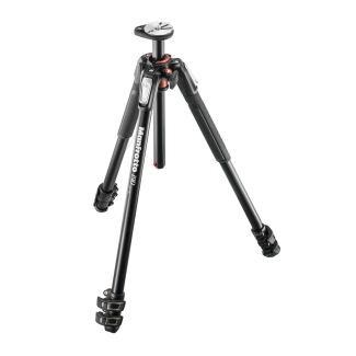 Manfrotto MT190XPRO3 treppiede Fotocamere digitali/film 3 gamba/gambe Nero