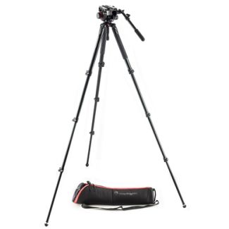 Manfrotto MVK504AQ treppiede Fotocamere digitali/film 3 gamba/gambe Nero