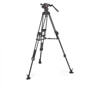 Manfrotto Nitrotech 608 tripod Action camera 3 leg(s) Black