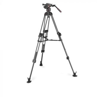 Manfrotto Nitrotech 608 tripod Action camera 3 leg(s) Black