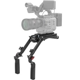 SmallRig 4274 camera rig Aluminium, Silicone, Stainless steel Black