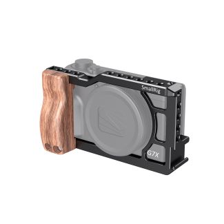 SmallRig CCC2422 camera cage 1/4" Black, Wood