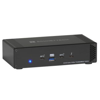 Sonnet Echo Dual NVMe Thunderbolt Dock Cablato Nero