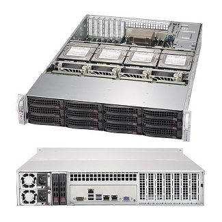 Supermicro 829HE1C4-R1K02LP Supporto Nero, Metallico 1000 W