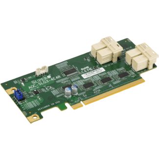 Supermicro AOC-SLG3-4E4R scheda di interfaccia e adattatore Interno SAS