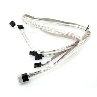 Supermicro CBL-SAST-0556 Serial Attached SCSI (SAS) cable Black, White