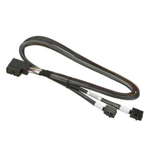 Supermicro CBL-SAST-0670 Serial Attached SCSI (SAS) cable 0.65 m Black