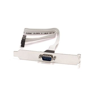 Supermicro COM Port DTK (Serial Port) Cable, 9-pin, Pb-free Bianco