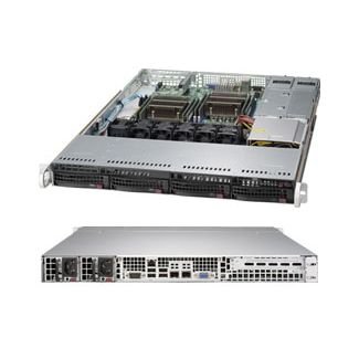 Supermicro CSE-815TQC-R504CB computer case Supporto Nero 500 W