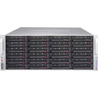 Supermicro CSE-847E1C-R1K23JBOD array di dischi Armadio (4U) Nero