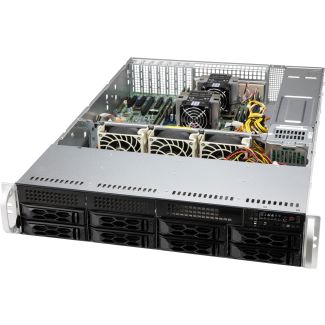 Supermicro CSE-LA25TQC-R609LP computer case Rack Black 600 W