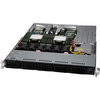 Supermicro CSE-LB16AC10-R860AW computer case Supporto Nero, Grigio 860 W