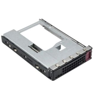 Supermicro MCP-220-00158-0B drive bay panel 2.5/3.5" Storage drive tray Black, Bordeaux, Metallic