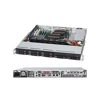 Supermicro SC512-203B Rack Black 200 W