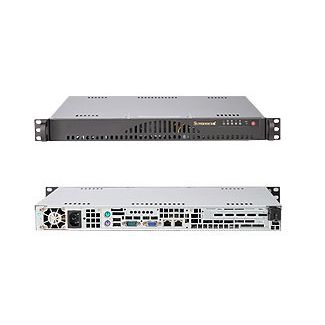 Supermicro SC512L-200B Rack Black 200 W