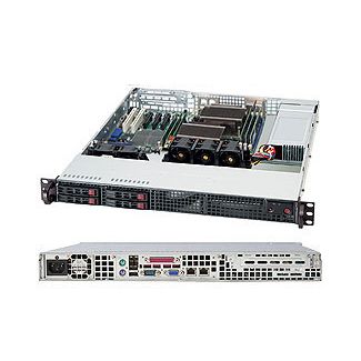 Supermicro SuperChassis 111TQ-600CB Rack Black 600 W