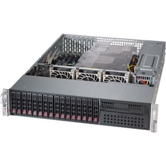 Supermicro SuperChassis 213BAC8-R1K23LPB Supporto Nero 1200 W