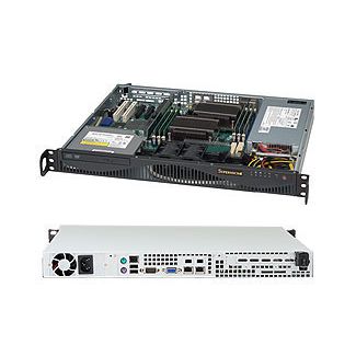 Supermicro SuperChassis 512F-350B1 Supporto Nero 350 W