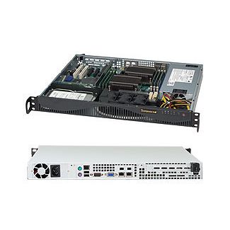 Supermicro SuperChassis 512F-600LB Rack Black 600 W