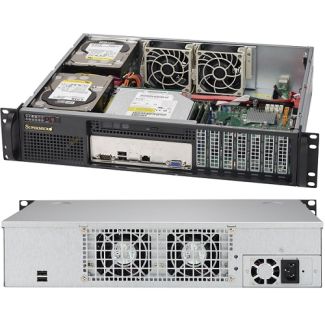 Supermicro SuperChassis 523L-505B 2U Black 500 W