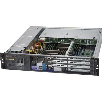 Supermicro SuperChassis 823MTQC-R802WB Rack Black 800 W