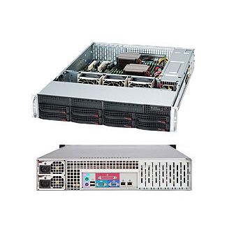 Supermicro SuperChassis 825TQC-R1K03LPB Rack Black 1000 W