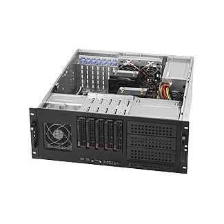 Supermicro SuperChassis 842TQC-668B Rack Black, Grey 668 W