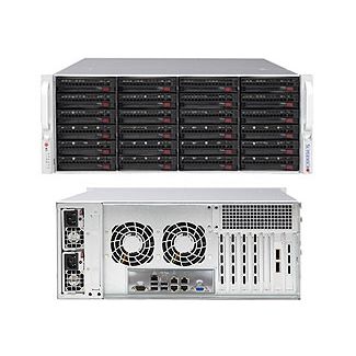 Supermicro SuperChassis 846BE1C-R1K23B Rack Black 1200 W