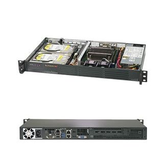 Supermicro SuperServer 5019C-L Intel C242 LGA 1151 (Socket H4) Rack (1U) Black