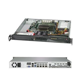 Supermicro SuperServer 5019C-M4L Intel C242 LGA 1151 (Socket H4) Rack (1U) Black