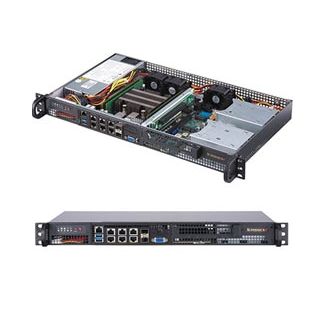 Supermicro SuperServer 5019D-4C-FN8TP Intel SoC BGA 2518 Rack (1U) Black