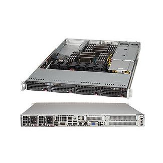 Supermicro SuperServer 6018R-WTR Intel® C612 LGA 2011 (Socket R) Rack (1U) Black