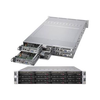 Supermicro SuperServer 6029TR-HTR Intel® C621 LGA 3647 (Socket P) Armadio (2U) Nero