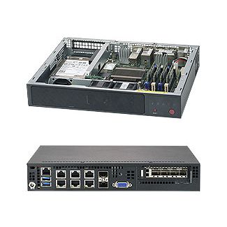 Supermicro SuperServer E300-9A-16CN8TP Intel SoC BGA 1310 Black